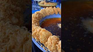 Download lagu THE MOST CRISPY FRIED BANANAS!!! #shorts mp3