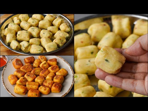 Crispy Potato Bite Recipe | Easy Aloo Snacks Recipe | Aloo Bites Recipe | N'Oven
