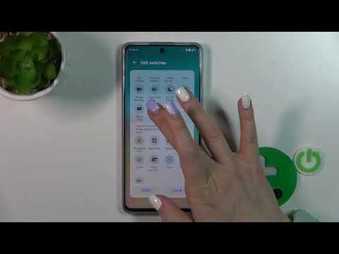 How to Edit Notification Panel Shortcuts on HUAWEI NOVA 11i?