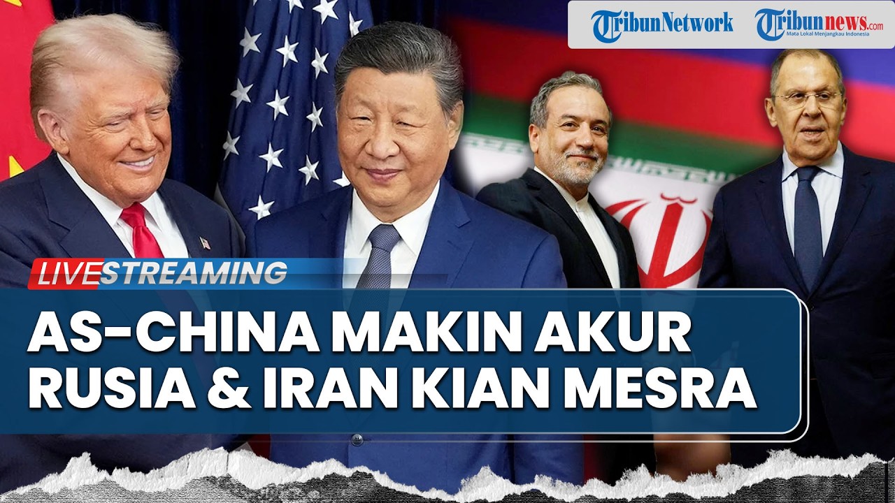 Trump Optimis dan Klaim Hubungan AS-China Akur, Rusia-Iran Justru Makin Mesra di KTT BRICS