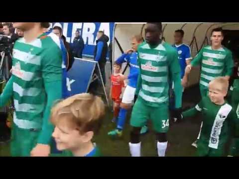 Mannschaftstag der F-Junioren / 19.11.2016 / Einlaufkinder FC Hansa Rostock - Werder Bremen U23
