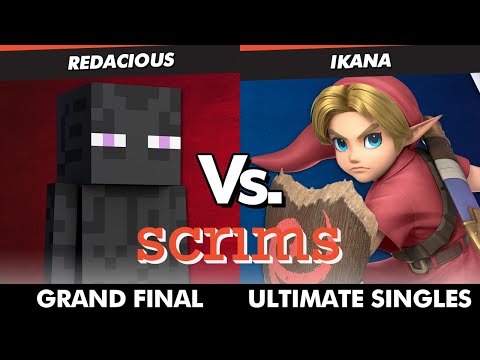 Scrims Showdown 48 GRAND FINALS - Redacious (Steve) Vs. Ikana (Young Link) SSBU Ultimate Tournament