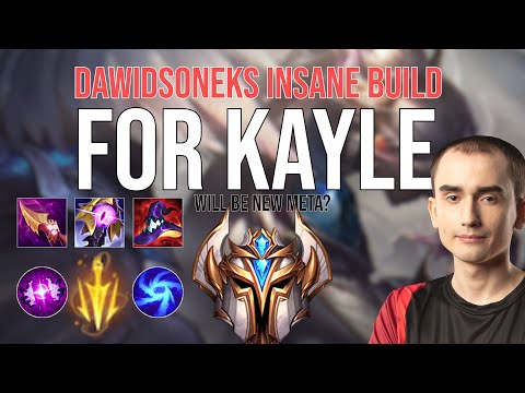 ABUSING DAWIDSONEKS NEW INSANE KAYLE SETUP (Kayles New Best Runes and Build?) | kayle 1v9