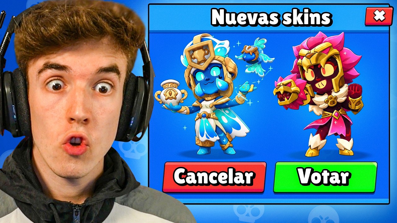 BRAWL STARS PONE una ENCUESTA *OCULTA* PARA VOTAR NUEVAS SKINS