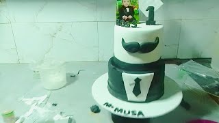 Baby boss // cake // beautiful decoration ideas with baby pictures