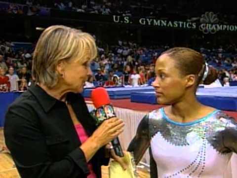 Annia Hatch - Interview - 2002 U.S. Gymnastics Championships - Women - Day 1