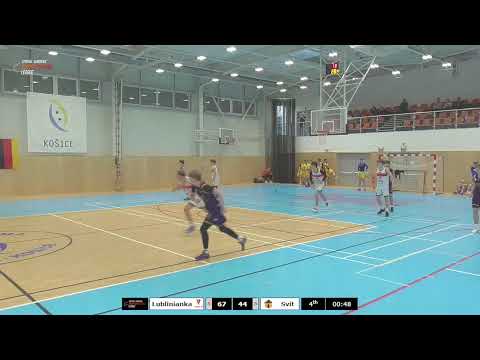 CEYBL U17, 21. 12. 2025, Lublinianka KUL Basketball - BKM Iskra Svit