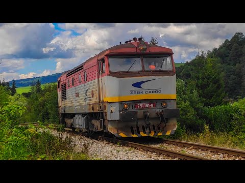 Najlepšie rozjazdy zamračenej 751 na Oravskej trati ŽSR 181