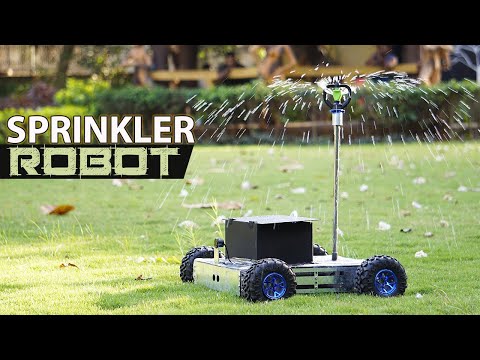 , title : 'Plant Irrigation Water Sprinkler Agriculture Robot | Agriculture Robotics Ideas'