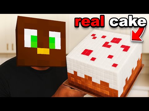 Eating Minecraft Foods in Real Life w/ The Good Boys