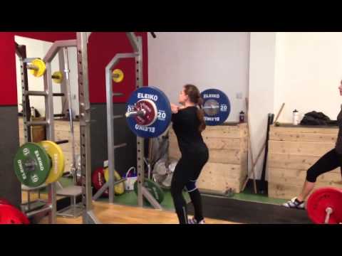70kg front squat