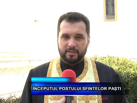 INCEPUTUL POSTULUI SFINTELOR PASTI
