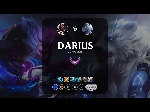 Darius Jungle vs Volibear - EUW Master Patch 12.22