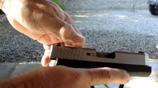 Removing stuck slide