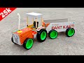 How To Make Matchbox Tractor At Home Diy Toy Make Tractor Mini Tractor