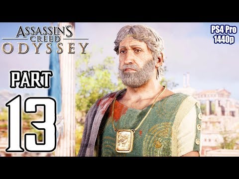 ASSASSIN'S CREED ODYSSEY (PS4) Walkthrough PART 13 No Commentary @ 1440p ✔