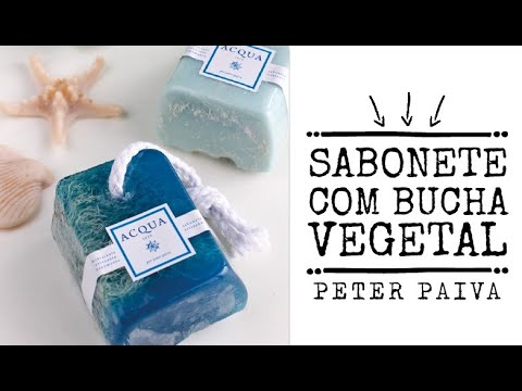 Soap with Vegetable Loofah - Peter Paiva