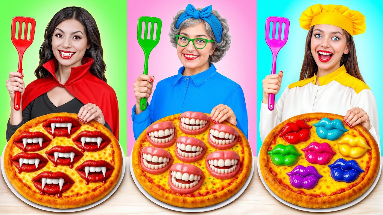 自分 VS おばあちゃんの料理チャレンジ | 素晴らしい料理バトル Multi DO Joy