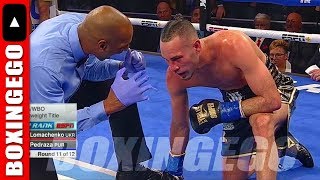 LOMA WINS! LOMACHENKO VS PEDRAZA FULL FIGHT CHAT - ROUND 11 AWESOME! PERFORMANCE SUBPAR | BOXINGEGO