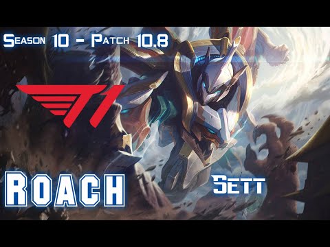 T1 Roach SETT vs JAYCE Top - Patch 10.8 KR Ranked