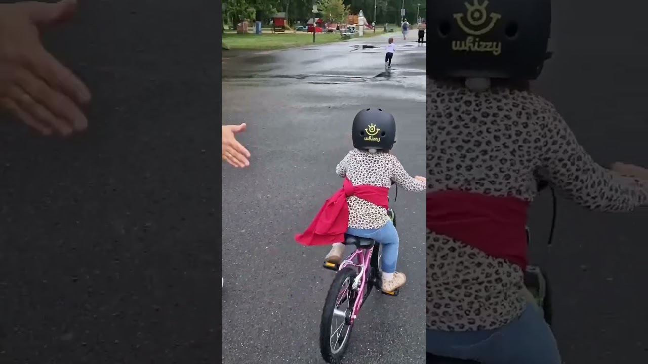 Lotta lernt Fahrradfahren — whizzy Aktion
