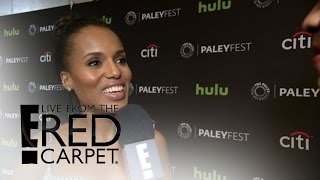 "Scandal" Cast Talks Hillary Clinton's Set Visit  | Live from the Red Carpet | E! News