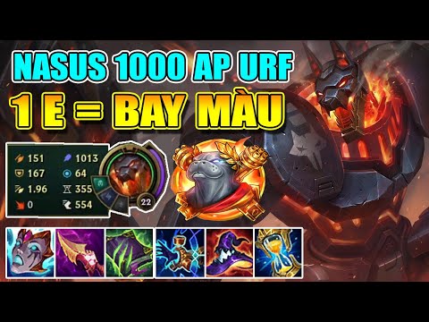 KHÓC NHÈ VỚI NASUS 1000 AP TẠI CHẾ ĐỘ URF 2021