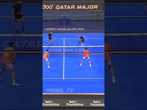 PUNTAZO 😱 EN EL PREMIER PADEL 🔥 #shorts