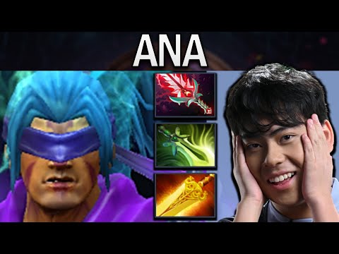 Anti-Mage Dota 2 7.33 Ana with Butterfly - Radiance
