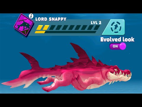 Hungry Shark Evolution - Strawberies And  Cream - LORD SNAPPY SHARK - All Sharks Unlocked 2021