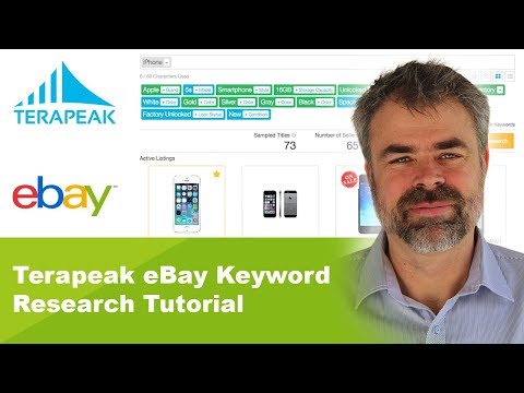 Terapeak eBay Keyword Research Tutorial