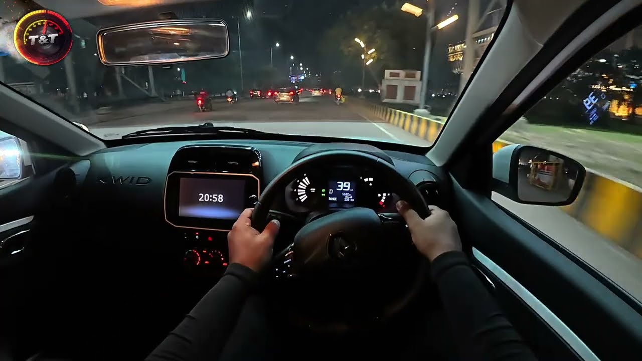 Renault Kwid Climber Automatic POV Night Drive | Renault Kwid ASMR #renault #kwidclimber #asmr #pov