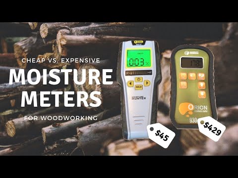 Woodworking Moisture Meters Test - Cheap vs Expensive