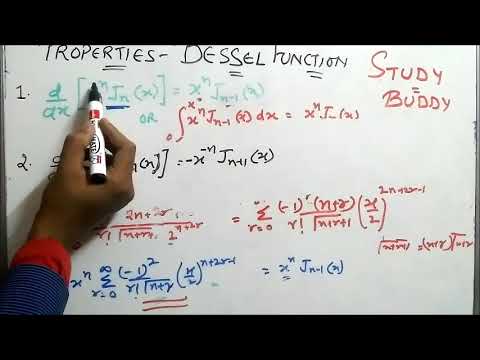 Properties - Bessel Function (with proof) Video