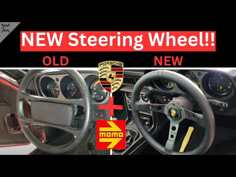 New Porsche 944 Steering Wheel | How to Install a MOMO Wheel 944