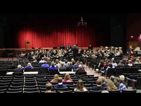 NHS's Wind Ensemble - Entry March of the Boyars, Op. 17 - FBA District 1 HS Concert MPA - 03-7-15