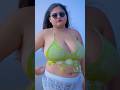 Megha Das Ghosh In New Shorts India Love Western Youtube Beach Outdoor Sea Crochet