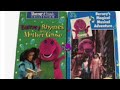 Design Remake 2 Barney DVD W Barney Rhymes With Mother Goose Barney S Magical Musical Adventure