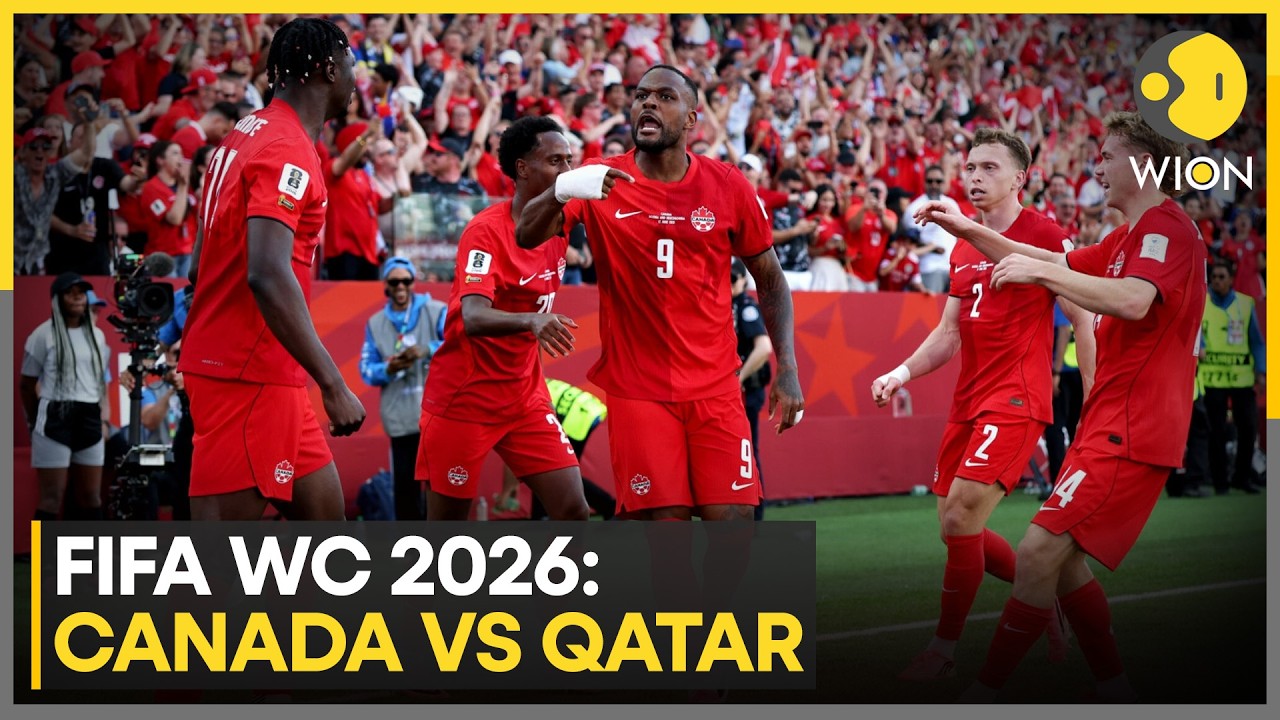 FIFA World Cup 2026: Co-Hosts Canada Face Qatar In Crucial World Cup Clash | WION