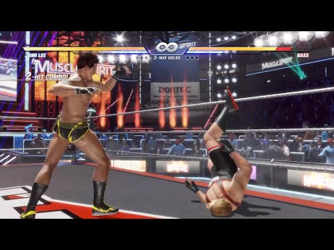 Dead or Alive 6 - Jann Lee VS Bass