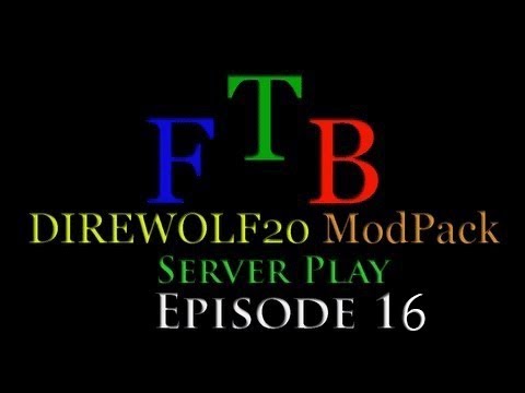 Minecraft 1.4.7 Feed The Beast Direwolf20 ModPack Family Server Let's Play Episode 16