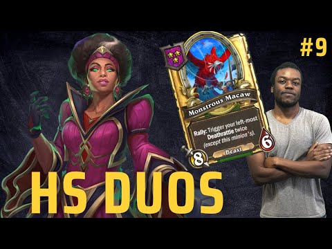 Tamsin is Running the Show! | HS Battleground Duos