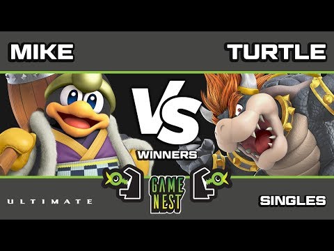 Game Nest Smash It Up: WAF | Mike (King Dedede) vs WAR | Turtle (Bowser) - Winners Round 4