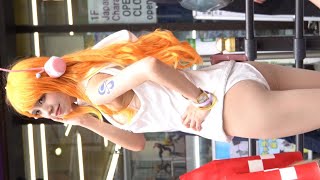 【コスプレ】ストフェス2024　エッグヘッド編のナミ登場　　Japanese cosplayer