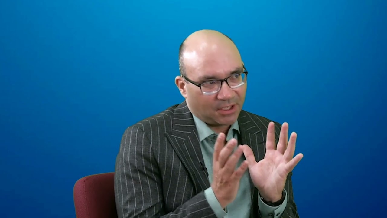 Dr. Stan Bratton talks with Dr Steven Seegel, Professor of Slavic Eurasian Studies, U of T, Austin