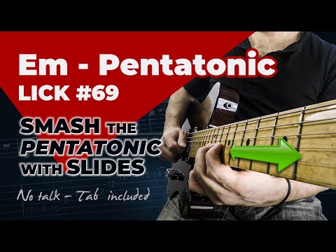 Guitar Lick #69 - Em - Pentatonic