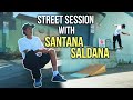 STREET SKATING WITH SANTANA SALDANA