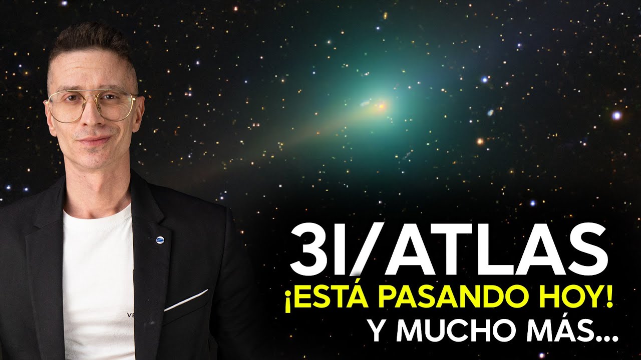 ☄️¡ESTÁ PASANDO! El 3I/ATLAS llega a su punto más cercano AHORA