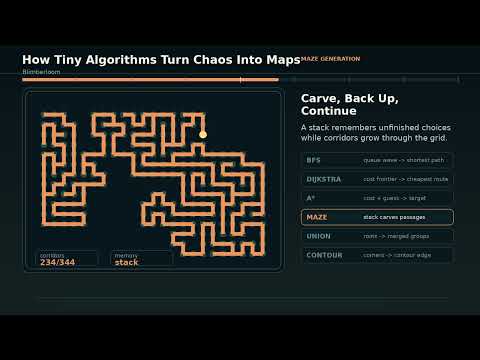 How Tiny Algorithms Turn Chaos Into Maps
