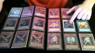 Yugioh trade binder (April 2014) Beelze, Alucard, Cardcar D, Lightsworn